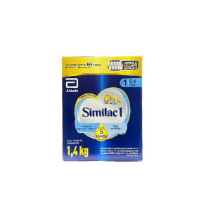 SIMILAC 1 5HMOS (4BOLSAS X 350GR) CAJA  x 1400 GR 